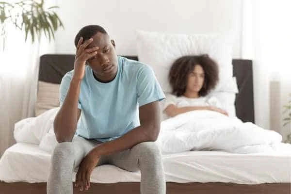 Man upset about ED symptoms Keighley