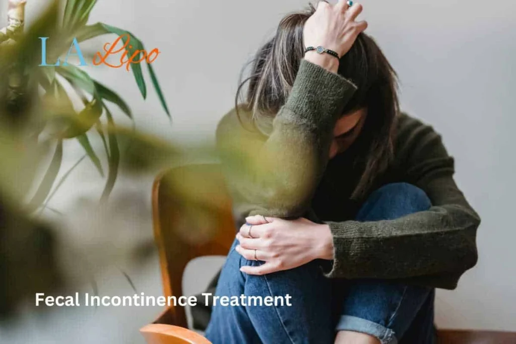 woman worried about fecal incontinence diet Keighley